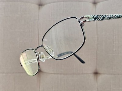 Superflex TItanium Women Glasses Frame Silver/Black Tone SF-1045t C3 51[]17 130