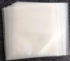 12" Clear Outer Record Sleeves Vinyl Covers 250 g 450 g - 50 100 200 500 1000