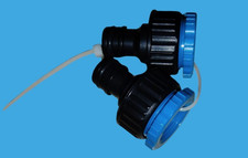  Water Dual Tap Female Adapter For Garden Pipe Fitting 30Gm v842