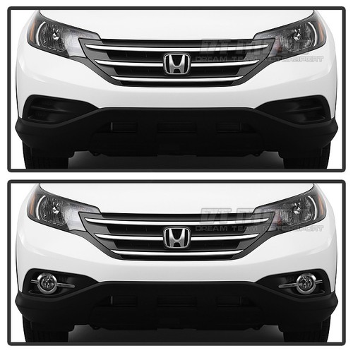 For 2012-2014 Honda CRV CR-V Bumper Fog Lights Driving Lamps + Switch Left+Right - Picture 2 of 6