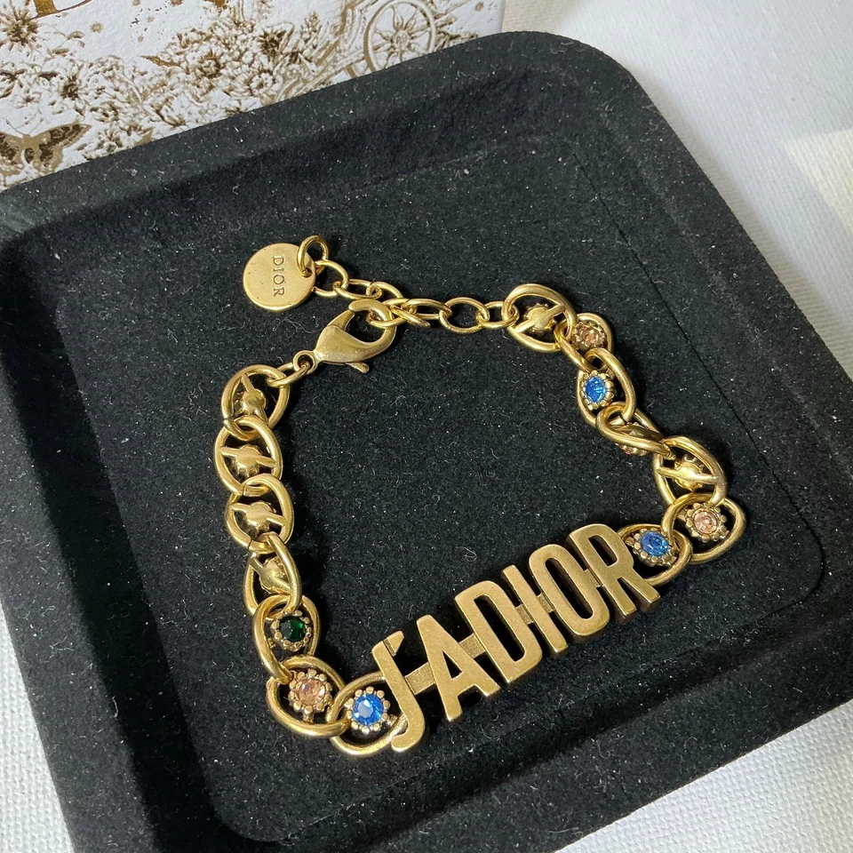 Pulsera de oro y cristal J'ADIOR Dior Foto 2 de 3