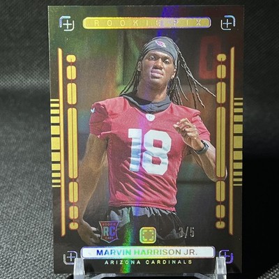 2024 Panini Photogenic Rookie Pix Marvin Harrison Jr. #6 (RC) Gold 3/5