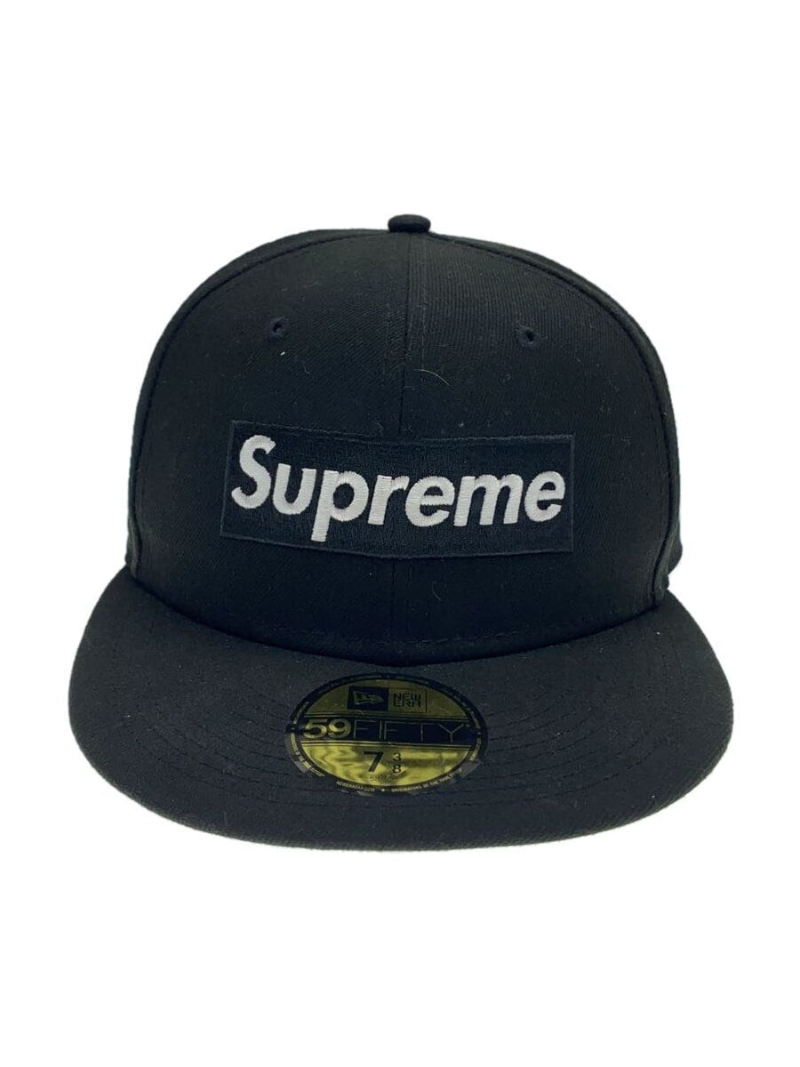 Supreme × NEW ERA Cap 7 3 8 Polyester BLK Men