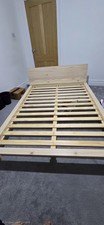 Polish Wooden Double-Size Bed