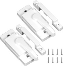 Window Sash Locks 2 PCS Latch Replacement Windows Latch Locks for Double Hung up