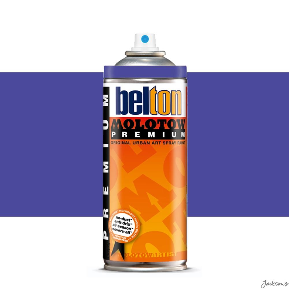 Molotow Belton Premium Spray Paint 400ml Viola Dark 078 For Art Projects