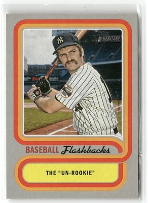 Thurman Munson - 2019 Topps Heritage - Baseball Flashbacks - #BF-TM - Yankees