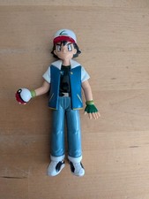 Vintage 1998 Ash Ketchum Pokemon Figure Tomy 12cm 