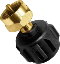 Propane Refill Adapter, LP Gas Cylinder Tank Coupler - Fits QCC1 / Type1 Propane