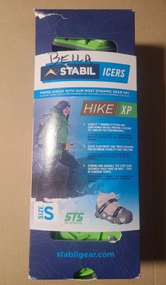 STABILicers Hike XP Traction Cleats for Hiking on Snow and Ice - SMALL