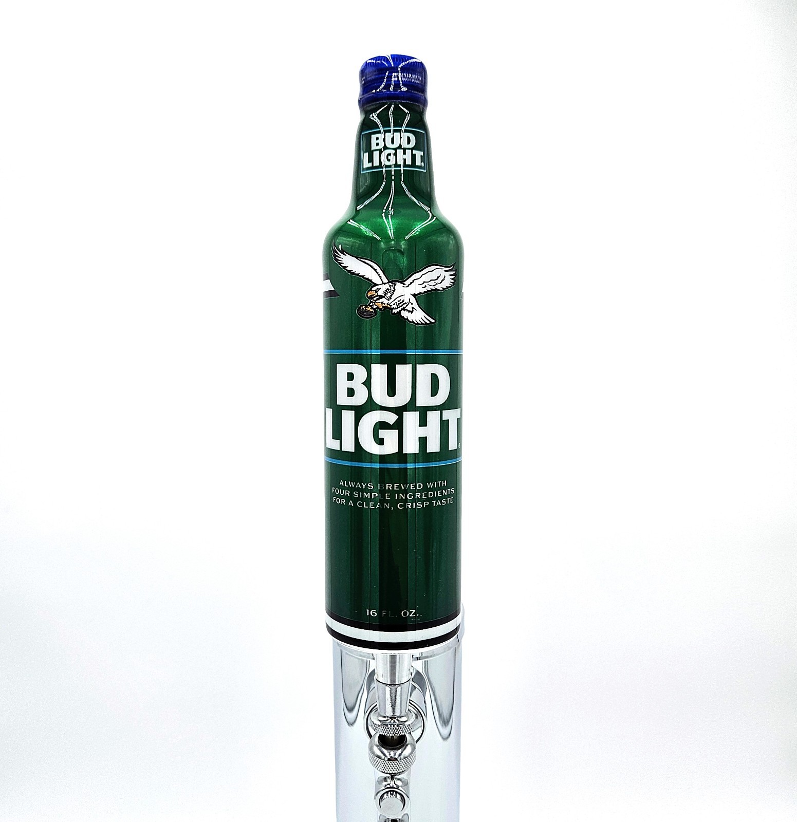 Bud Light Eagles Beer tap handle NFL Philadelphia Green Mancave Gift Philly Keg.