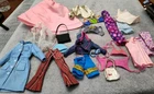Vintage Lot Of 1990s Barbie & Doll Clothes & Accessories Purses Dress, Pants