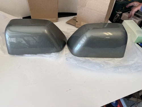 Brand New OEM Ford Super Duty Painted to Match Tow Mirror Caps - Silver Spruce