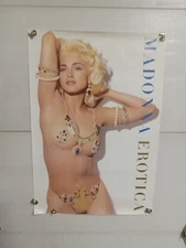 MADONNA EROTICA MUSIC POSTER VINTAGE 1992 Sire Records 27x39