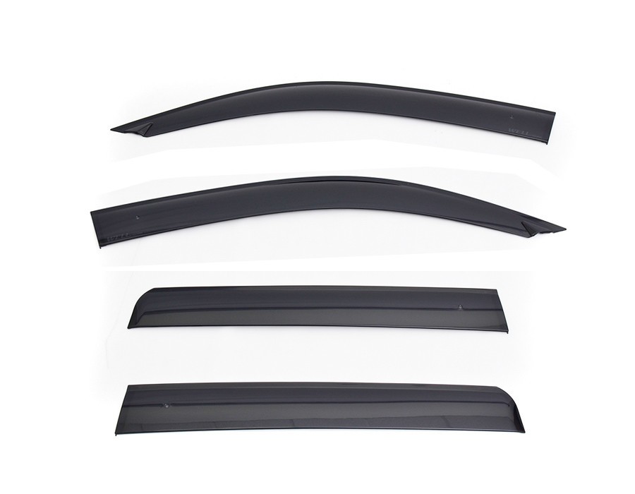 JDM Vent Window Visor 4pcs Wind Deflector For Toyota Tacoma 95 96 97-04