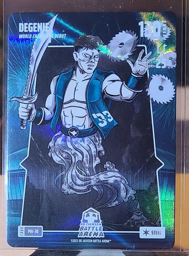 2025 Bo Jackson Battle Arena World Champions Foil Steel Cooper Dejean Degenie