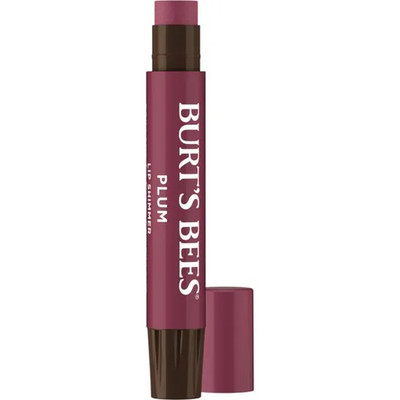 Burt's Bees 100% Natural Moisturizing Lip Shimmer, Plum, 1 Tube