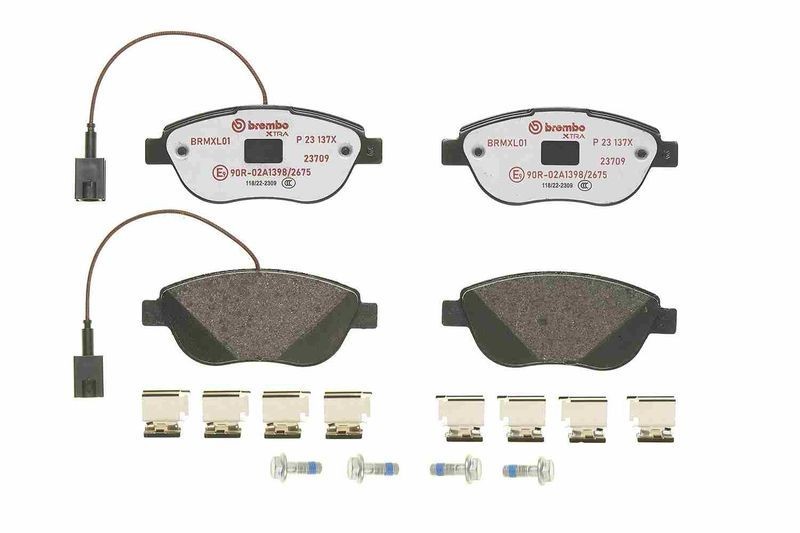 Brake Pads Set fits SKODA SUPERB Mk3 Front 2015 on Brembo 5Q0698151 5Q0698151A - Image 8