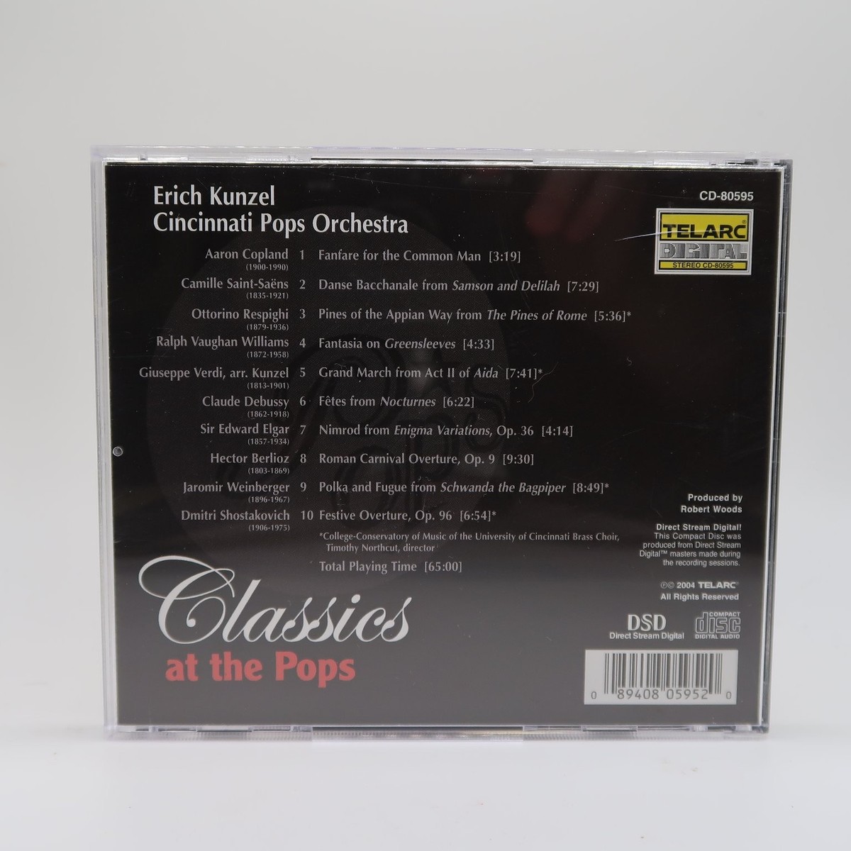 Erich Kunzel Cincinnati Pops – Classics at the Pops CD 2004 DSD
