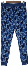 Little sleepies womens small pajama pants joggers blue hearts bamboo