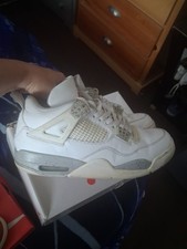 Jordan Air Jordan 4 Retro "White Oreo" White Leather Mid Top CT8527-100