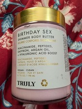 Truly Birthday Sex Shimmer Body Butter Vegan Clean Niacinamide Peptides New