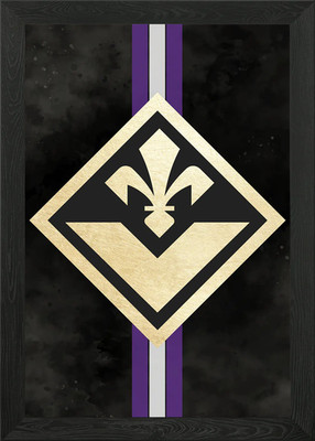 ACF Fiorentina Framed Wall Art Poster Canvas Print Picture