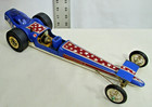 COX ELIMINATOR II DRAGSTER TETHER CAR IN BLUE 1970s COOL! — photo 2