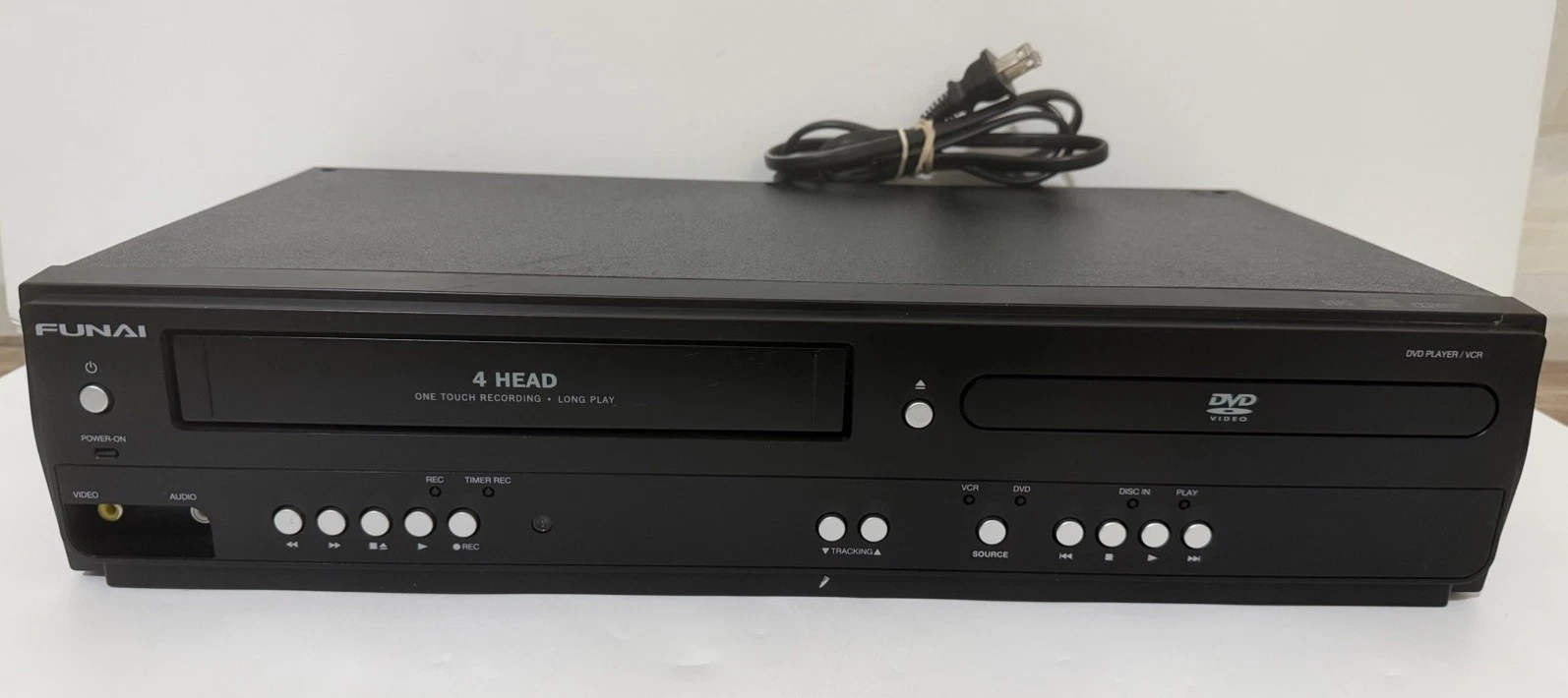 FUNAI DV220FX4 DVD VCR VHS Combo Player Recorder With Manual No Remote