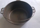 Vintage Wagner Cast Iron O Pot With Handle
