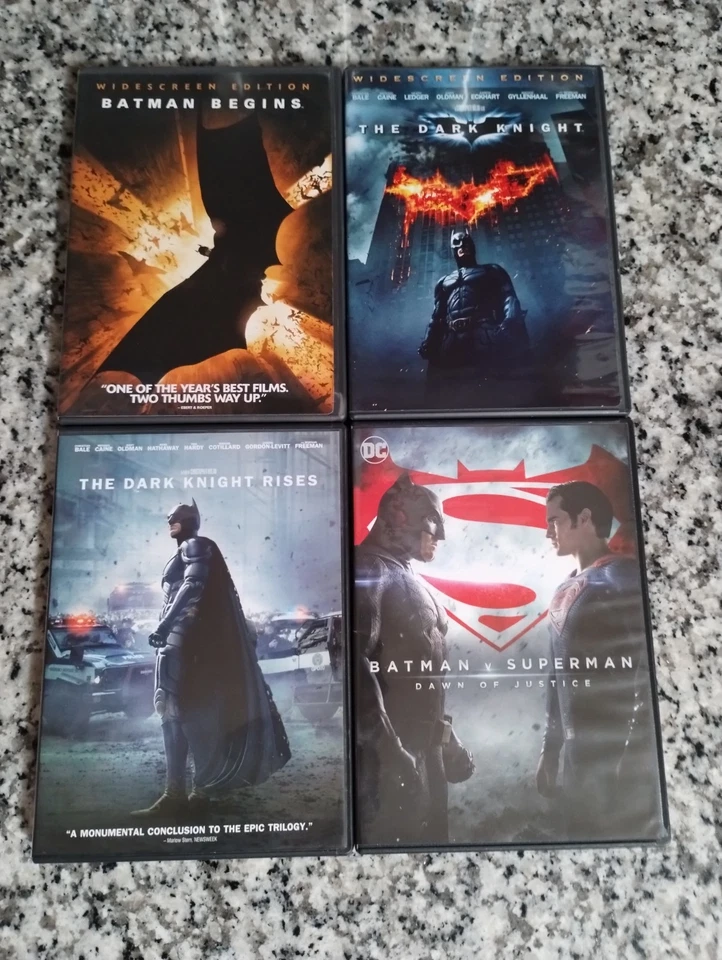 DC Movie Collection Batman & Superman Movies Lot of 12 Foto 4 de 4