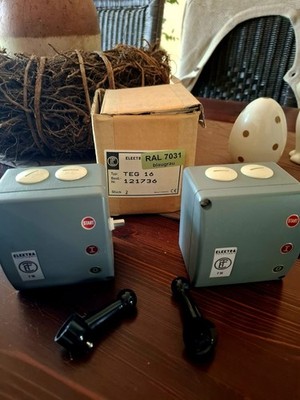 Schaltgerät Motorschalter  ELEKTRA T16  2 Stück NEU