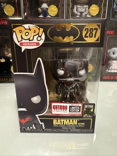 Funko Pop! DC Comics - Batman Beyond  (Chrome) (Exclusive) #287 (With Protector)