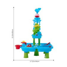 Large Kids Sand＆Water Table Activity Centre In/Outdoor Splash Play Toys Set Gift