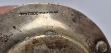 Antiker Versilberter Flaschenuntersatz / Glashalter EPNS Made in England Vintage