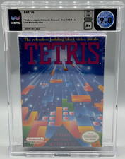 WATA 9.8 A+ Tetris Nintendo NES Oval SOQ Sealed New Graded