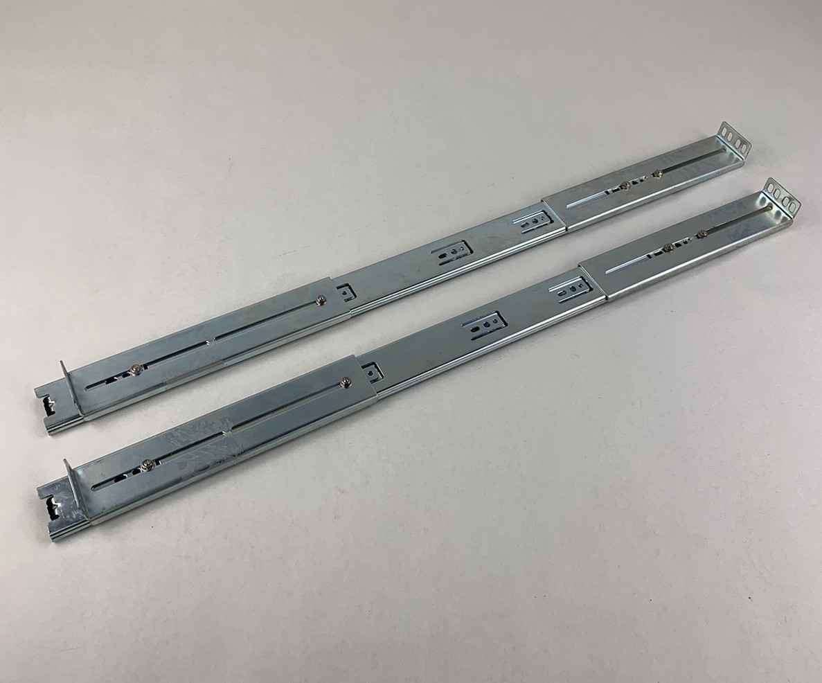 Unbranded 1U Left + Right Outer Server Rail Kit