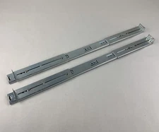 Unbranded 1U Left + Right Outer Server Rail Kit