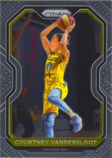 Courtney Vandersloot 2021 Prizm WNBA Basketball Chrome Base Card #10 Chicago Sky