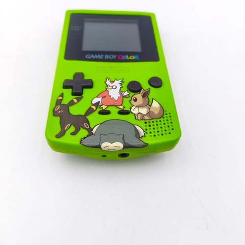 Nintendo Game Boy GB GBC Gold Green Console Tested Working - IN Warranty - Imagen 3 de 10