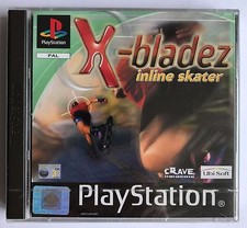 PS1 X-Bladez Inlineskater, UK Pal, brandneu & Sony werkseitig versiegelt