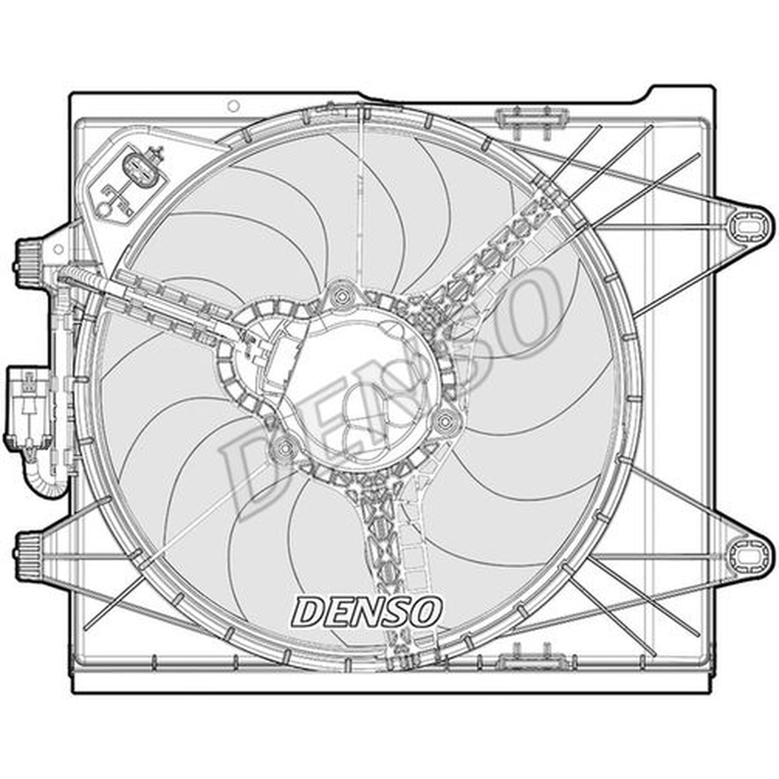 ✅Fits DENSO-TERMIKA DER09096 FAN ENGINE COOLING ⭐UK Seller⭐ - Image 13