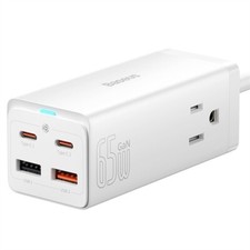 GaN3 Pro 6 Ports Power Strip 65W PD USB-C Fas...