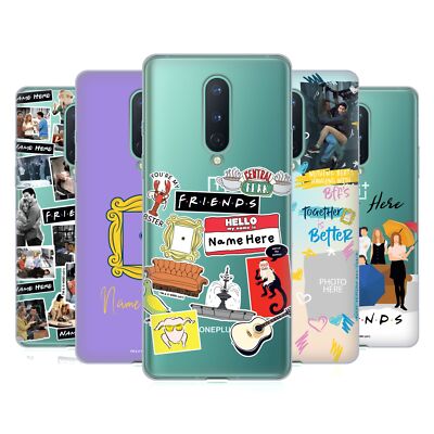CUSTOM PERSONALIZED FRIENDS TV SHOW ART SOFT GEL CASE FOR GOOGLE ONEPLUS PHONES