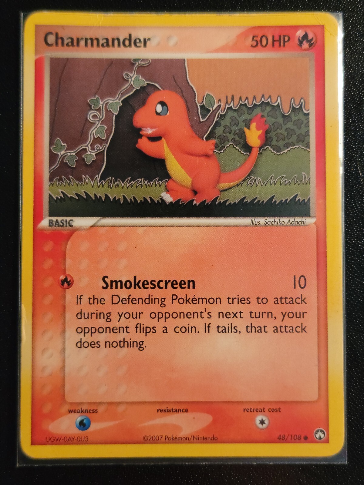 Pokémon TCG Charmander EX Power Keepers 48 Regular Common
