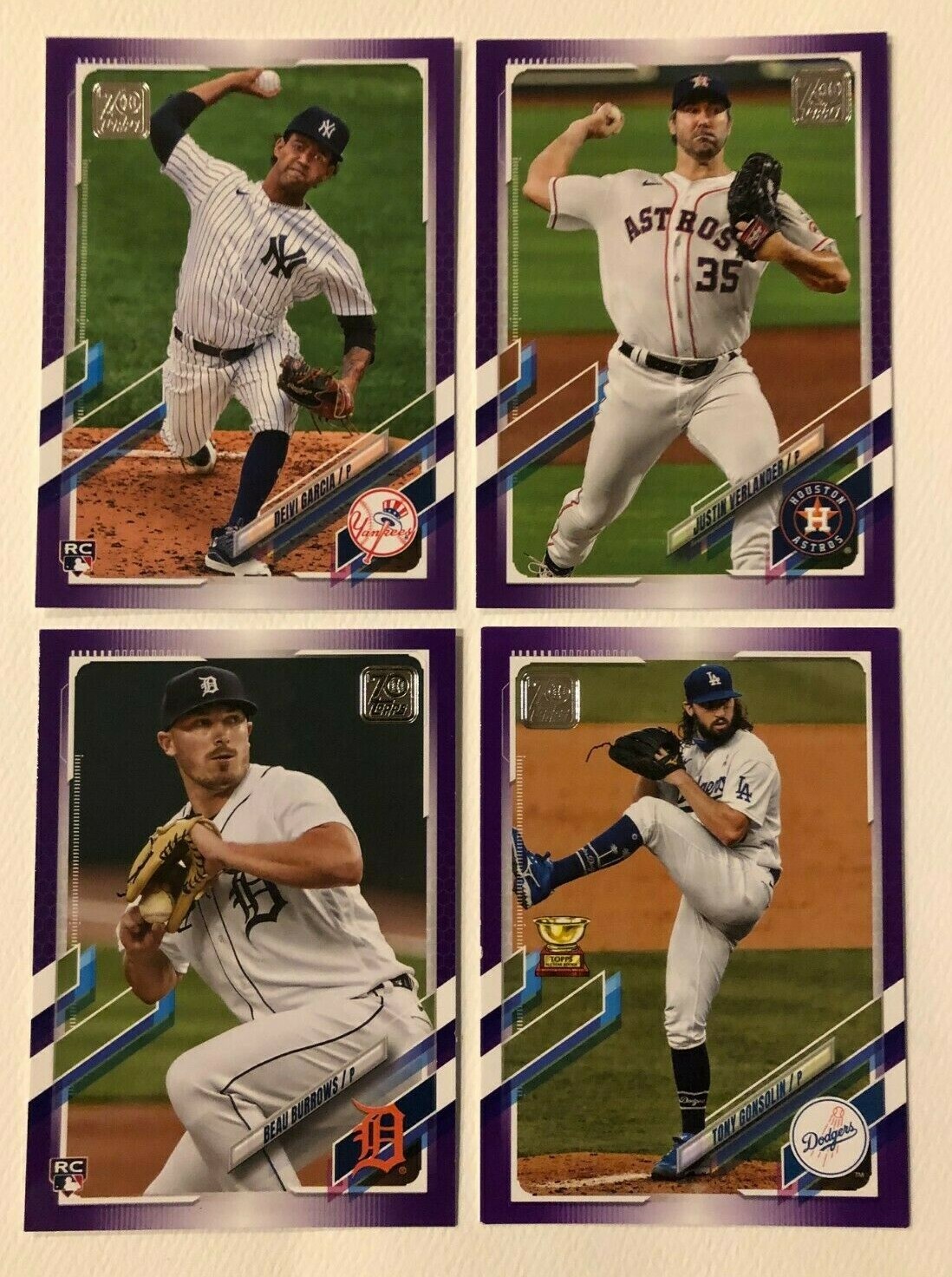 2021 TOPPS SERIES 1 & 2 Baseball * MEIJER EXCLUSIVE PURPLE PARALLEL *YOU U  PICK | eBay