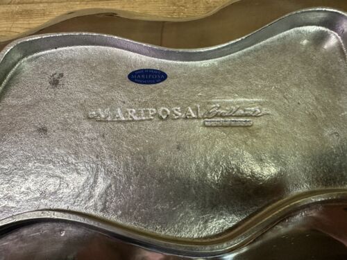 Mariposa US Flag Medium Service Tray 16" X 10” Discontinued - With Cover - Picture 3 of 7