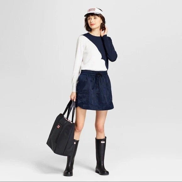 Hunter for Target Satin Skirt Navy Women s Size xS x Small New with tag
