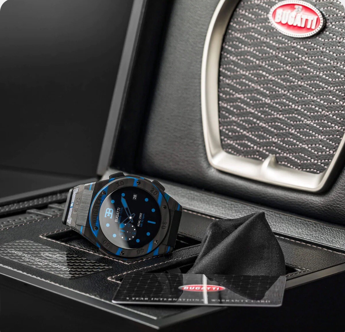 Bugatti Carbon Limited Edition Smartwatch | eBay Bugatti Carbon Limited Edition Smartwatch | eBay