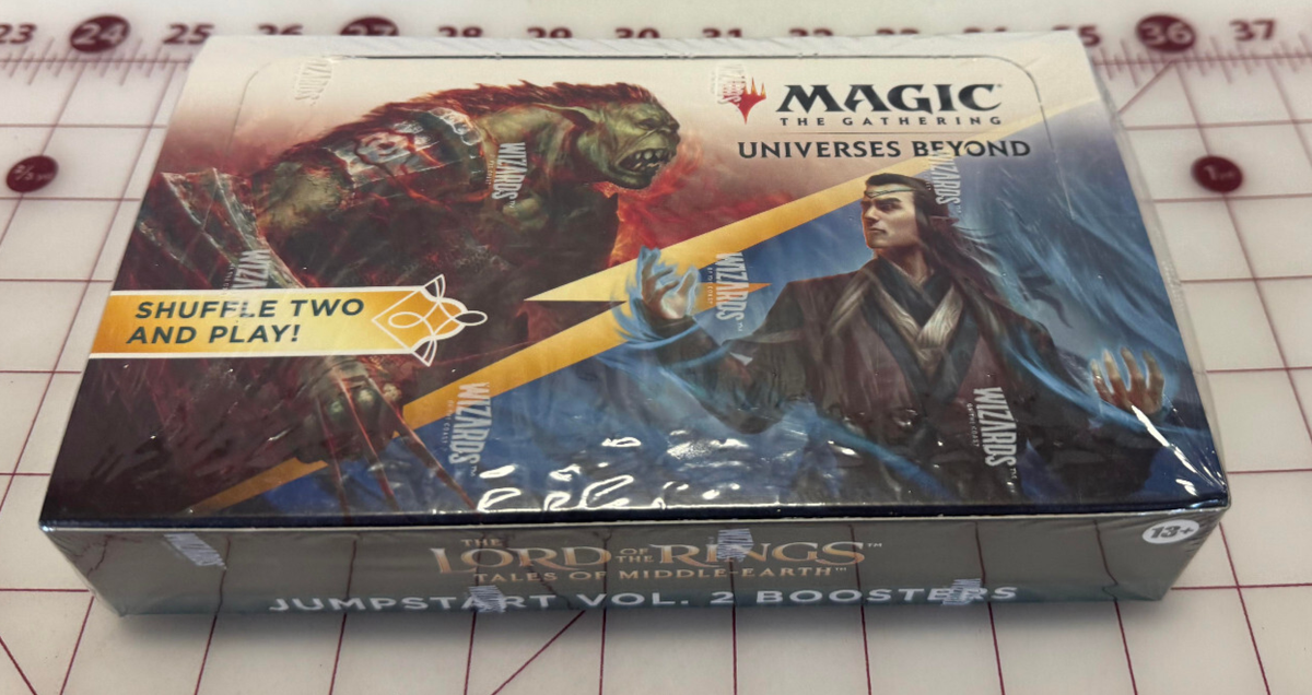 mtg lotr jumpstart booster box Magic The Gathering Lord of the Rings Jumpstart Vol. 2 Booster Box for sale  online
